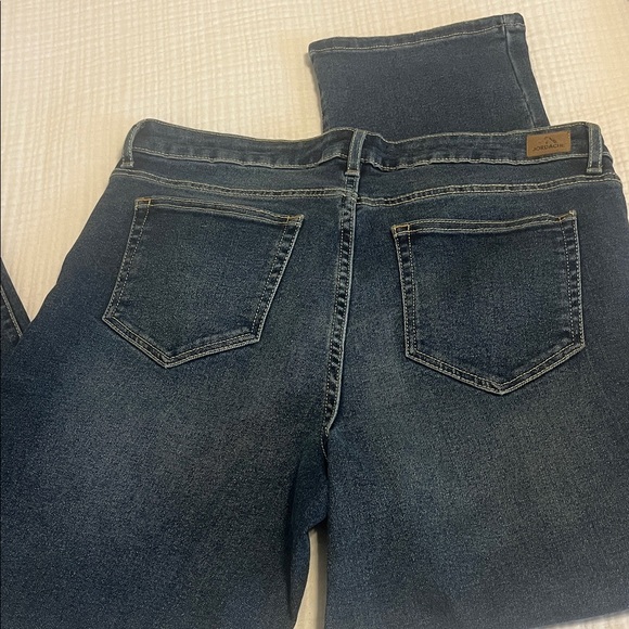 Jordache Dark Blue Straight Leg Women's Jeans - Picture 4 of 4